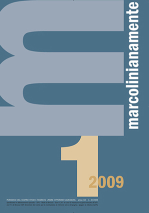 Marcolinianamente, numero 41 anno 2009, Luglio 2009